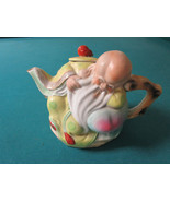 CHINESE 1900s RESTING TO RIGHT TEAPOT CHINESE SAU LONGEVITY GOD original - £72.42 GBP