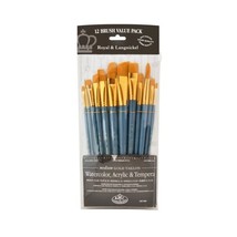 Royal and Langnickel RSET-9306 Taklon Variety Brush Set - Medium Gold (Pack of 1 - £21.03 GBP