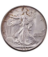 1942 Marche Liberty 50C Demi Dollar En Choix Bu État, Terrific Oeil Appeal - $55.09