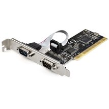 StarTech.com PCI Serial Parallel Combo Card with Dual Serial RS232 Ports (DB9) &amp; - £32.48 GBP