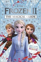 Disney Frozen II The Magical Guide Children&#39;s Book Fun Facts Quiz Poster - £11.17 GBP