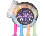 Addiction Silicone Silly Willy Mini Dongs Display of 12 3.3in Glow In Th... - $54.34