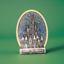 Disney Pin 2008 WDW Magic Kingdom Pewter Castle Glitter/3D Sparkles Auth... - $333.22 MXN