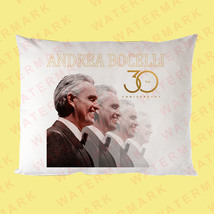 Andrea Bocelli 30TH Anniversary On Tour 2024 Pillow Cases - £18.19 GBP