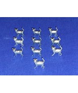 Lot of 10 Monopoly Kitty Cat Kitten Game Tokens Token - $20.00