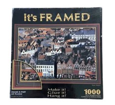 It&#39;s Framed  1000 Pc Puzzle Frame is Part of it  Bruges  Belgium  Sealed - $17.19