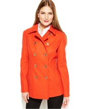 MICHAEL Michael Kors Double-Breasted Wool-Blend Peacoat Sz:  8 and 16 - £150.73 GBP