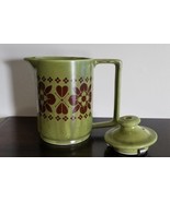 Vintage ~ Stoneware ~ Valiant Hot Pot w/Lid ~ 496J ~ Retro Kitchenware - $647.83 MXN