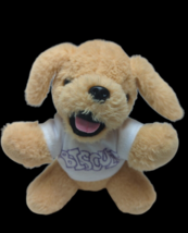 The Bear Factory puppy dog plush golden retriever yellow lab Biscuit shirt 2001 - £8.14 GBP