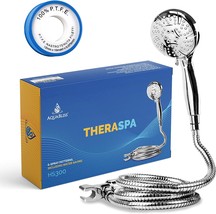 Aquabliss Theraspa Hand Shower – 6 Mode Massage Shower Head With Hose High - £30.99 GBP
