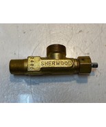 Sherwood 2400 Acetylene Cylinder Compression Gas Valve S10 | 18mm &amp; 23mm... - $41.05 CAD