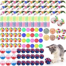 Shappy 150 Pcs Cat Toys Bulk Kitten Toys Pack Variety Funny Interactive Gift Inc - $25.73