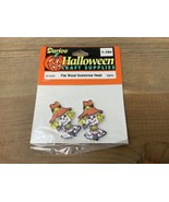 Vintage Halloween Scarecrow Craft Supplies Flat Wood Darice 9113-97 NOS - $17.70 CAD