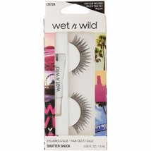 Wet N Wild False Eyelashes & Glue Set-SHUTTER SHOCK-New In Box - $14.85