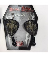 Guitar Pick Earrings Skulls Skeleton Devil Dark Side Rocker Gothic biker - £10.07 GBP