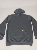 Carhartt Midweight Loose Fit Pullover Hoodie Men&#39;s L-Tall  Black Kangaro... - $47.99