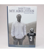 SIGNED Don&#39;t Dis My Abilities By Adrian Peterson Hardcover Book With DJ ... - $12.73