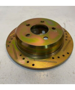 Gold Brake Disc Rotor Min Thk 9.5MM Max Dia 185.5MM 11-1/4&quot; OD 71mm Bore - $1,182.54 MXN