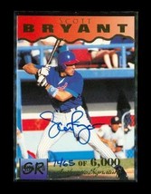 1995 Signature Rc Preview Autograph Baseball Card #5 Scott Bryant Mariners Le - £7.83 GBP