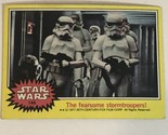 Vintage Star Wars Trading Card Yellow 1977 #148 Fearsome Stormtroopers - $2.48