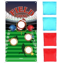 Football Toss Game With 4 Bean Bags, Football Game Football Target With ... - $19.99