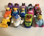 Little People lot of 14 Toys Figures Cars Airplane T5 - £27.36 GBP