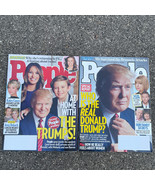 Donald Trump People Magazine Lot of 2 October 12, 2015 &amp; April 11, 2016 - £11.37 GBP