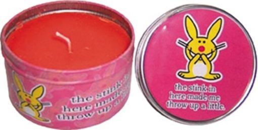 Primary image for It's Happy Bunny The Stink Made Me Throw Up A Little Metal Candle Tin and Candle