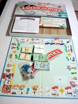 Americaopoly  Board Game Complete Late For the Sky - £7.85 GBP