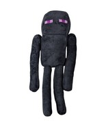 Enderman Purple Eyes Plush Stuffed Animal Toy from Minecraft 12 inch Black - $48.74 CAD