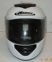 HJC CS-R2 Motorcycle Motocross Full Face Helmet Size Small White DOT app... - £56.38 GBP