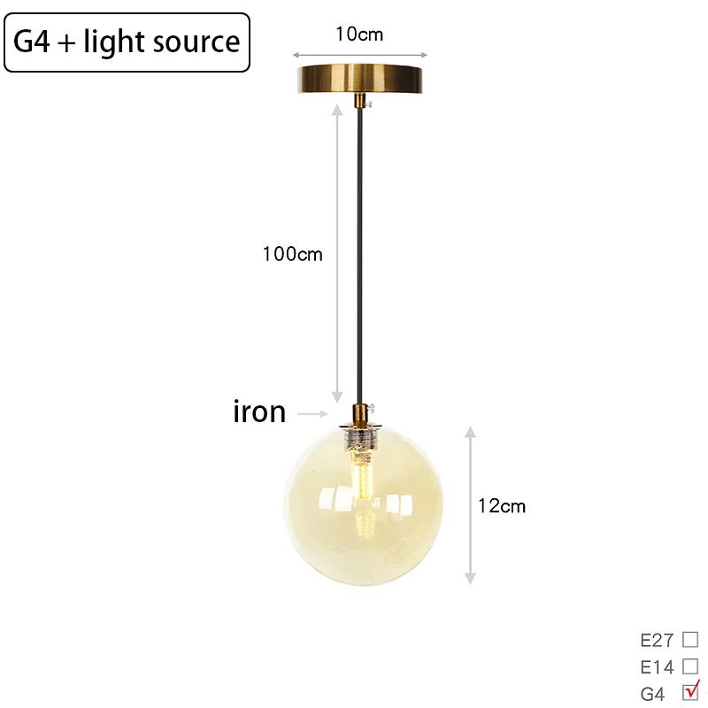   Simple Colorful Pendant lights G4 With Light Source  Hanging Lamp room kitchen - $209.15