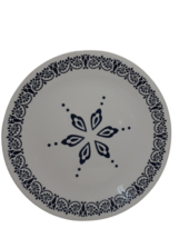 Corelle Corning Dinner Plate *Blue &amp; White Florentia Pattern, 10.25&quot; - £9.06 GBP