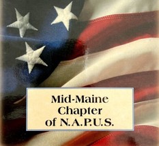2001 Mid Maine Chapter of N.A.P.U.S. Postmasters Recipes Cookbook Vintag... - £16.77 GBP