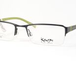 KANSAI YAMAMOTO KY-3087 4 Schwarz/Grün Selten Unique Brille 53-19-137mm ... - $105.19