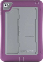 Griffin Survivor Slim Shell Series Case for iPad Mini Purple / Gray RC42627 - $23.46