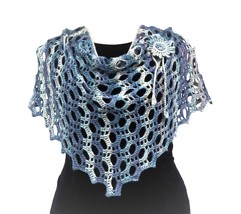 Openwork crochet shawl BL -2 - $100.00