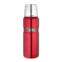 Thermos King S/Steel Vacuum Insulated Flask - 470mL Red - £29.56 GBP