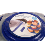 Cupcake Display Set with Pan and Carrier by Entemann&#39;s NEW with Tags - $18.69