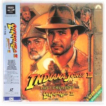 Indiana Jones and the Last Crusade (1989) Korean Laserdisc LD Korea OBI - £71.22 GBP