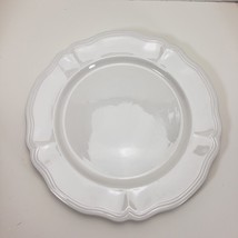 Vintage Harmony House Sears Ironstone 4238 Federalist White 12&quot; Round Platter - £25.87 GBP