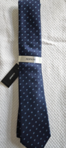 ALFANI Men&#39;s Tie Galway Mini Navy NWT MSRP $55.00 - $14.80