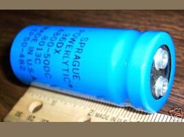 3 PCS  SPRAGUE CAPACITOR 4800 uf 50 VOLTS EP50-482 POWERLYTIC 36DX 4800-... - $18.23