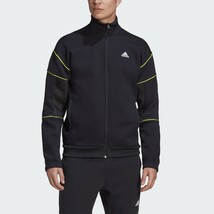 adidas Men&#39;s Must Have PrimeBlue Track Top Jacket Black FU7153 Size Small - $551.37 MXN