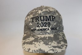 Trump 2020 MAGA Camo Embroidered Hat Keep Make America Great Cap Rally Hat - £6.25 GBP