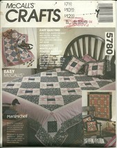 McCall&#39;s Sewing Pattern 5780 Quilt Pillow Wall Hanging Country New - £5.57 GBP
