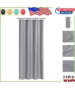 Hotel Quality 36x72 Water Repellent Shower Curtain - Machine Washable Gray - $350.61 MXN