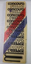 Concours Cribbage Board 2 Lane 1 Lap Continuous Track Pacific Games USA ... - $14.85