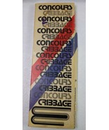 Concours Cribbage Board 2 Lane 1 Lap Continuous Track Pacific Games USA ... - £11.65 GBP
