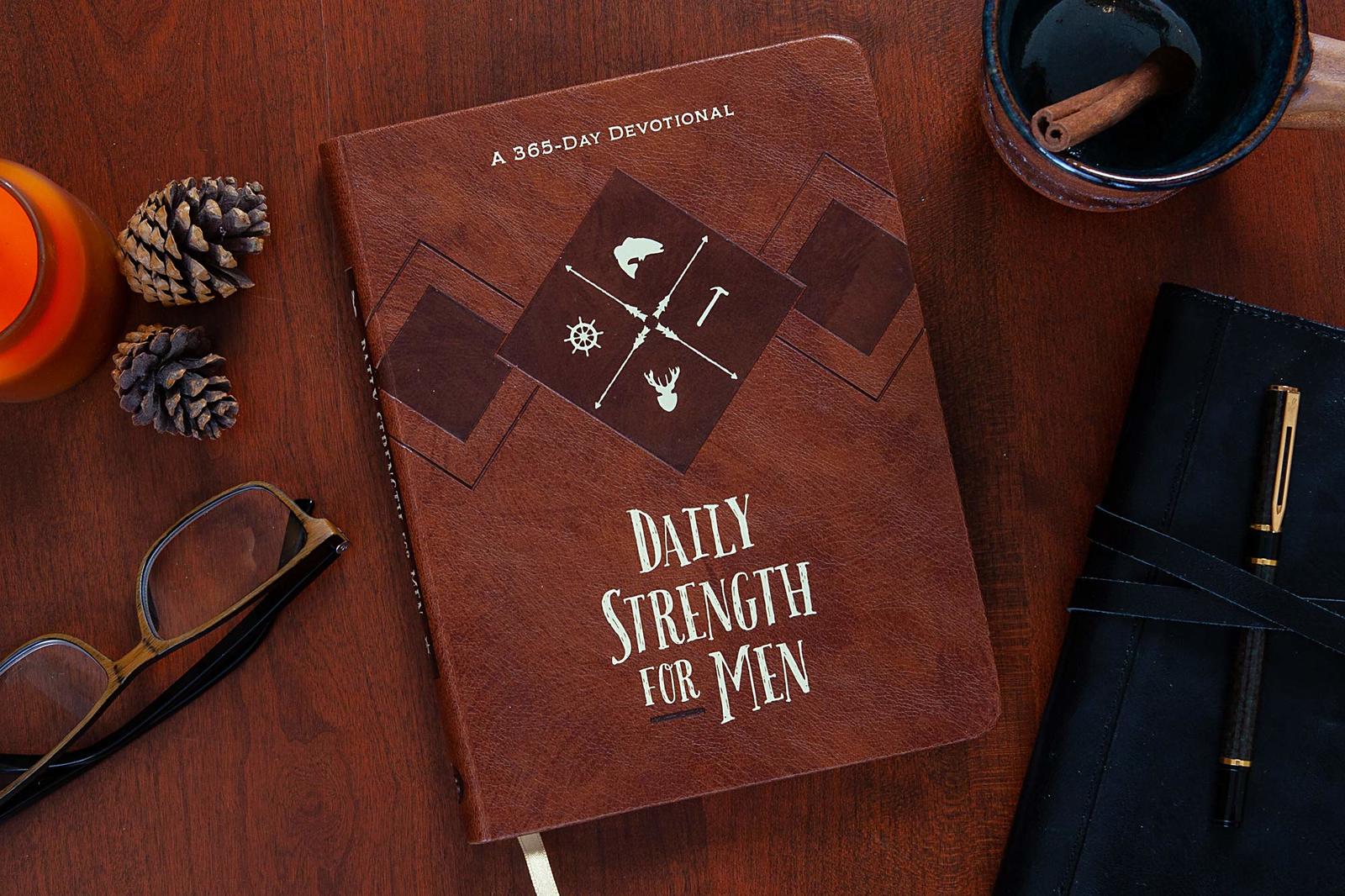 Daily Strength for Men: A 365-Day Devotional (Faux Leather) ย Inspirational Word Item image 8